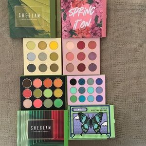 Gently used Sheglam palette bundle